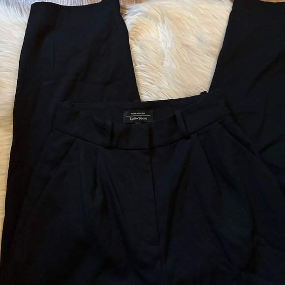 & OTHER STORIES Black Pleated Trousers - Picture 3 of 7